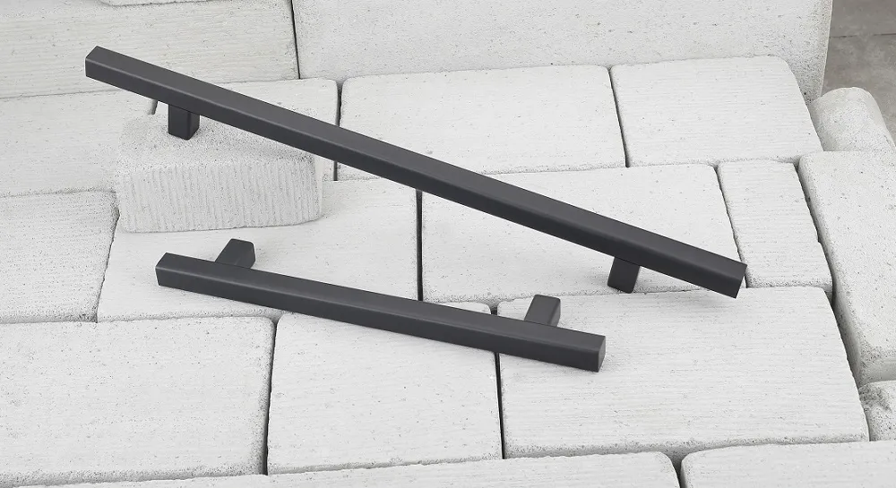 PULL HANDLE art.: 990860 cc=300 L=425mm MAT BLACK