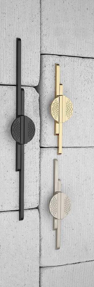 CABINET HANDLE art.: 90160 cc=224mm L=320mm MAT NICKEL