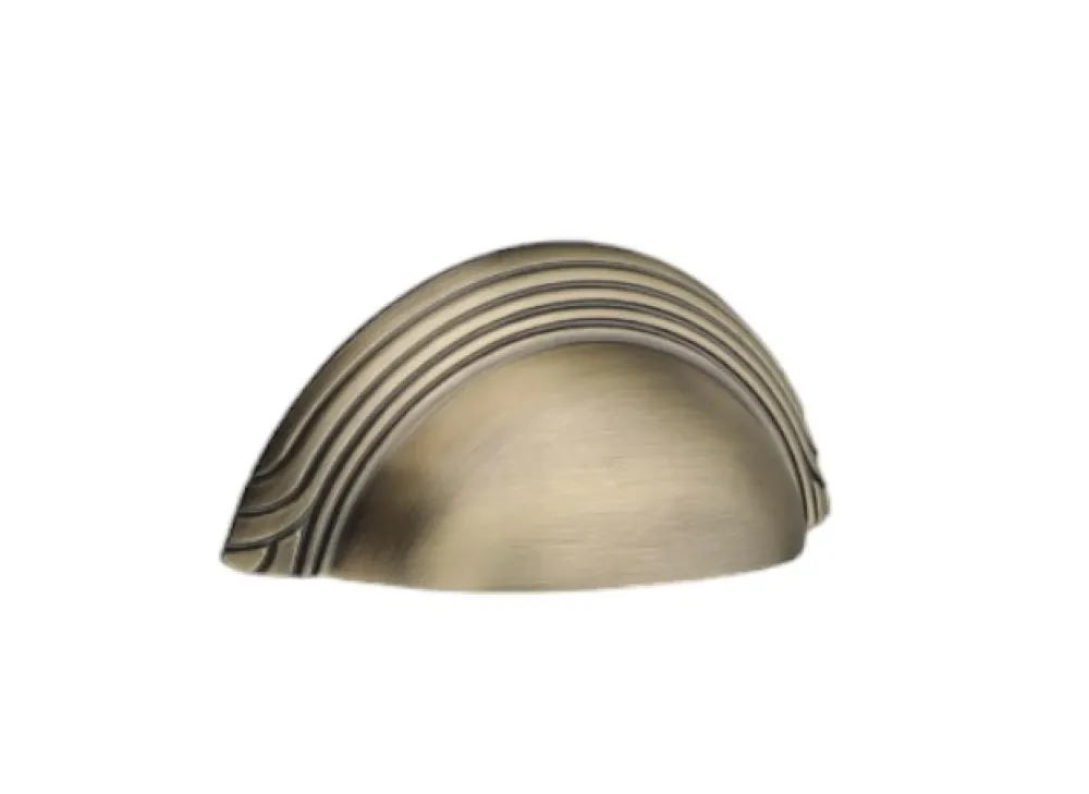 CUP HANDLE art.: 12503 cc=64 L=94mm MAT BRASS