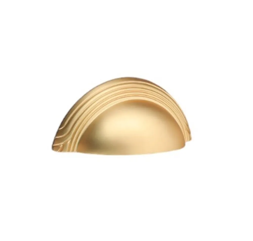 CUP HANDLE art.: 12503 cc=64 L=94mm MAT GOLD