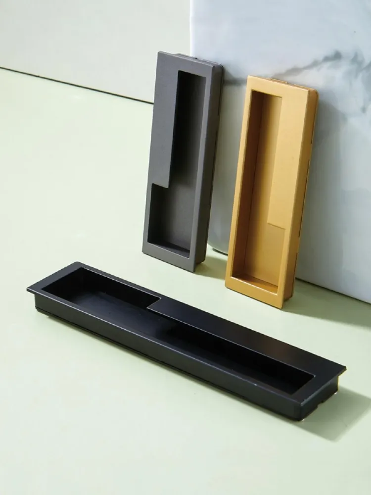 RECESSED HANDLE art.: 10143 L200xW45xH13mm MAT GOLD
