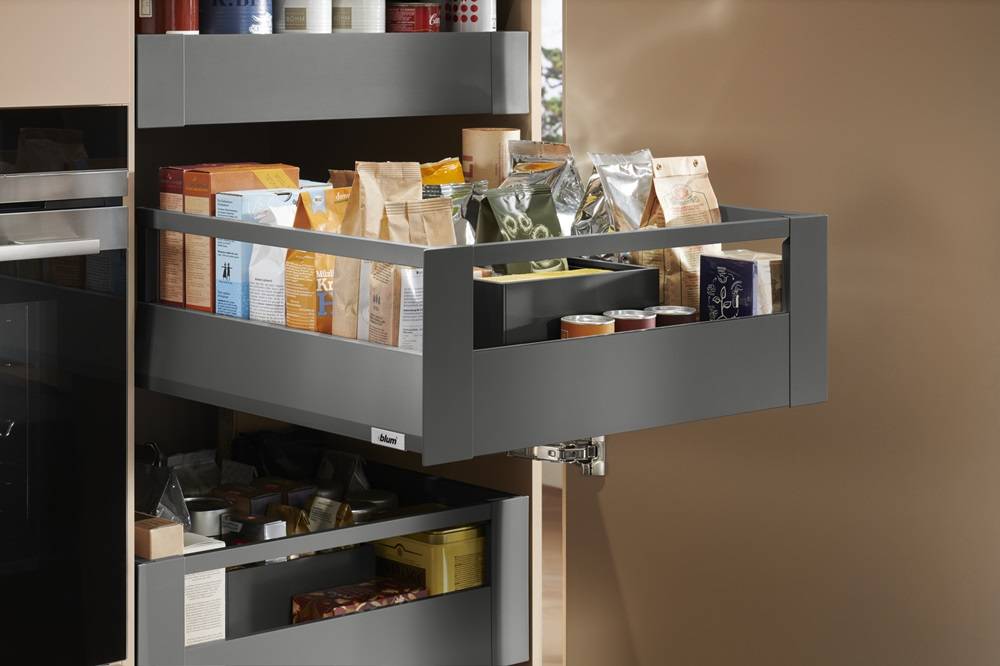 MERIVOBOX INNER DRAWER set E (209mm) with gallery - 70kg / D=50cm / W<60cm