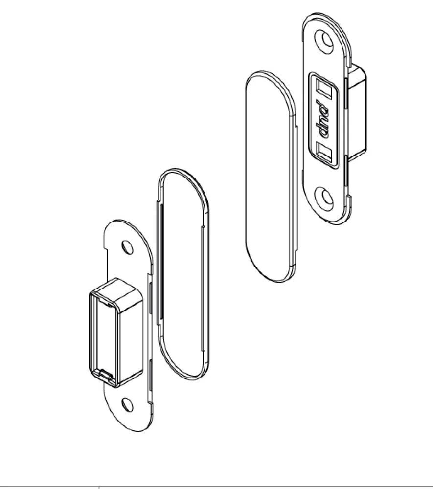 DYNAMIC - magnet locking system - MAT BLACK