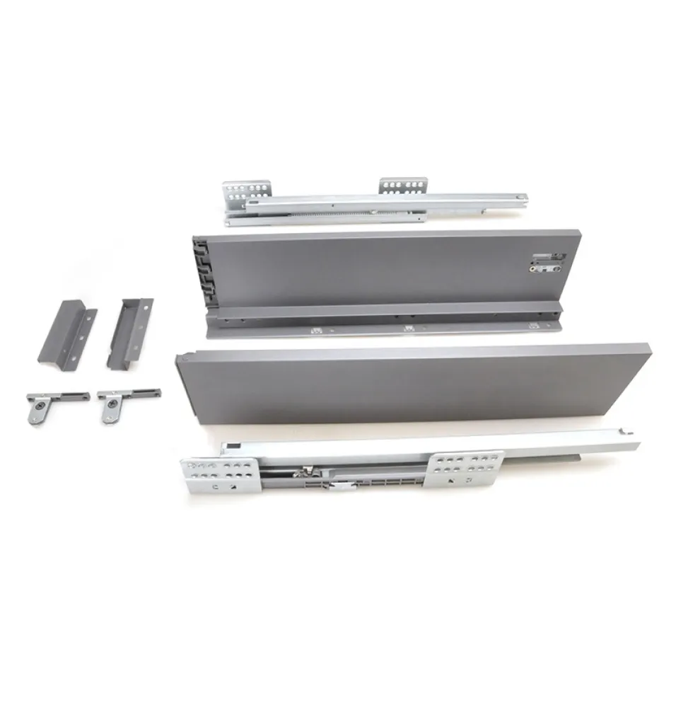 SLIM DRAWER GREY 121mm D=40cm