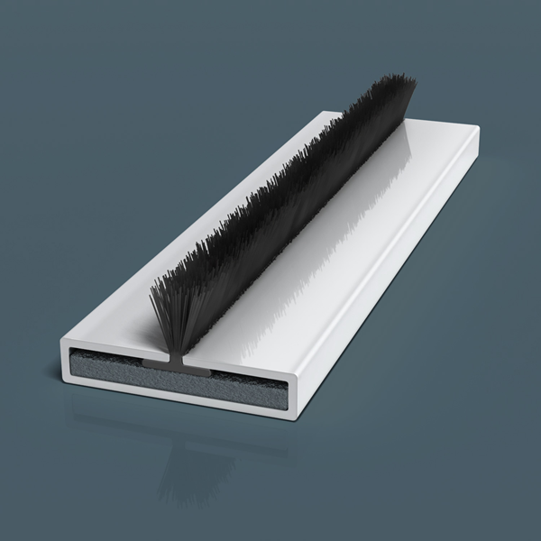 PYROSTRIP w/BRUSH - FIRE & SMOKE - 15x4x2100mm WHITE