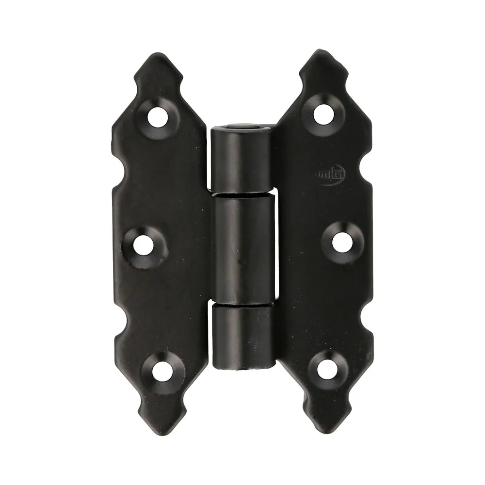 BUTT HINGE art.:15442 90X60mm BLACK