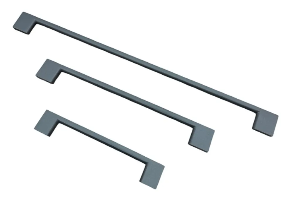 CABINET HANDLE art.: 2242 192mm MAT ANTHRACITE