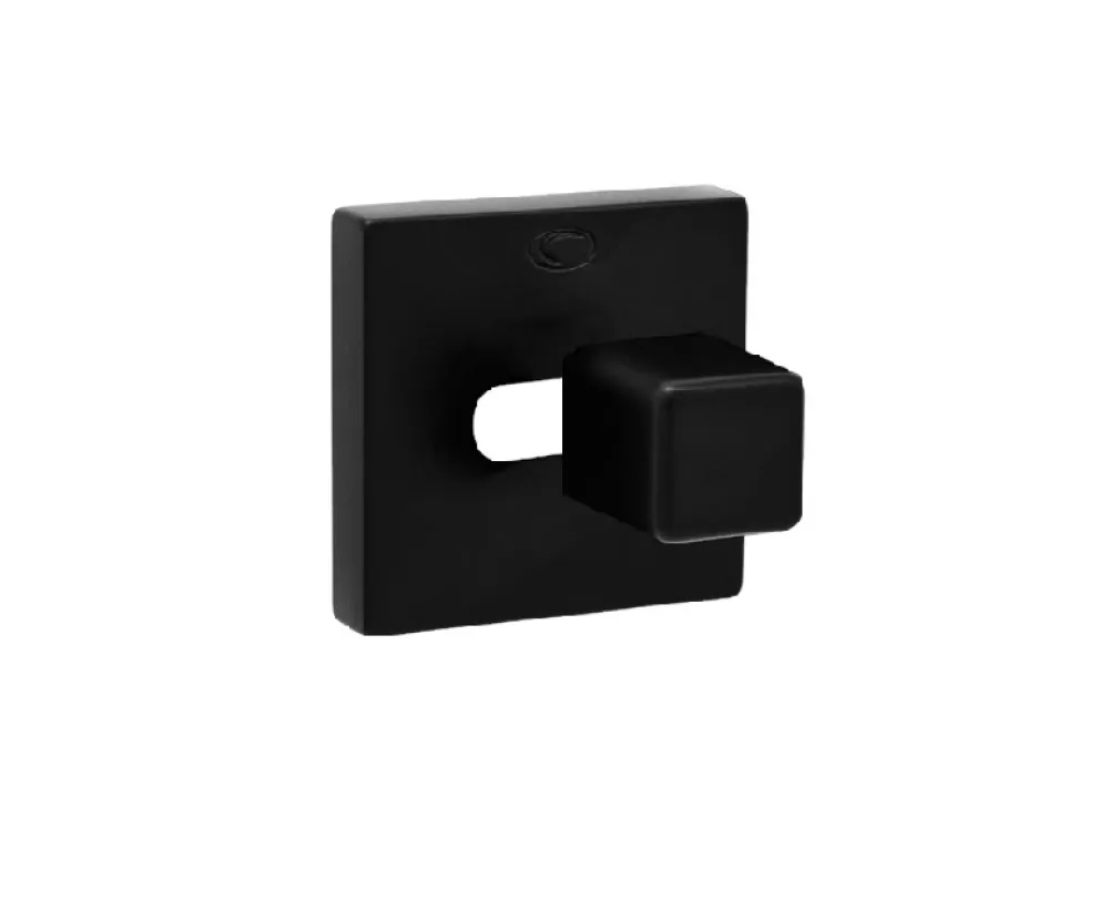HALF LATCH for ARMOUR DOOR with SLIDING ACTION MAT BLACK