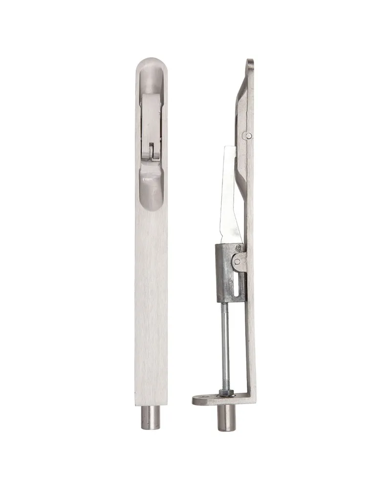 ZOO Lever action flush bolt - 20 x 200mm - radius SSS