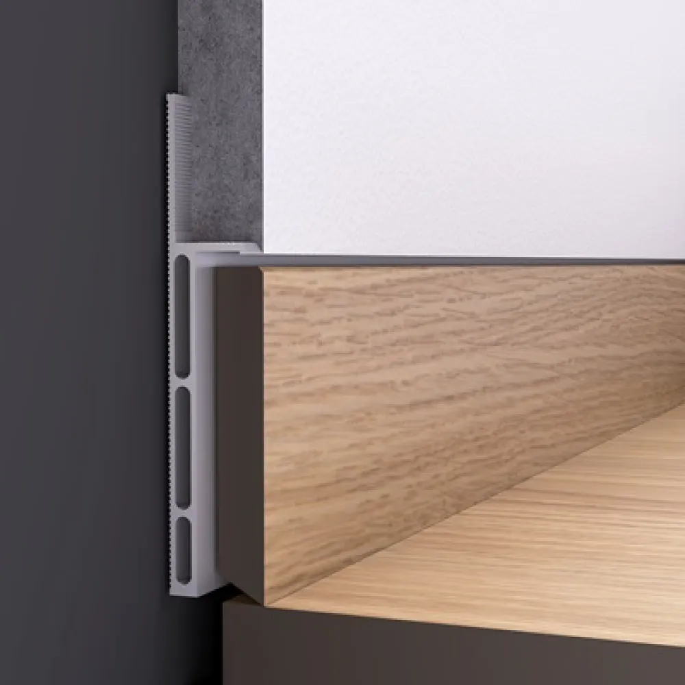 SKIRTING PROFILE Light 60 - 2meters - for drywall