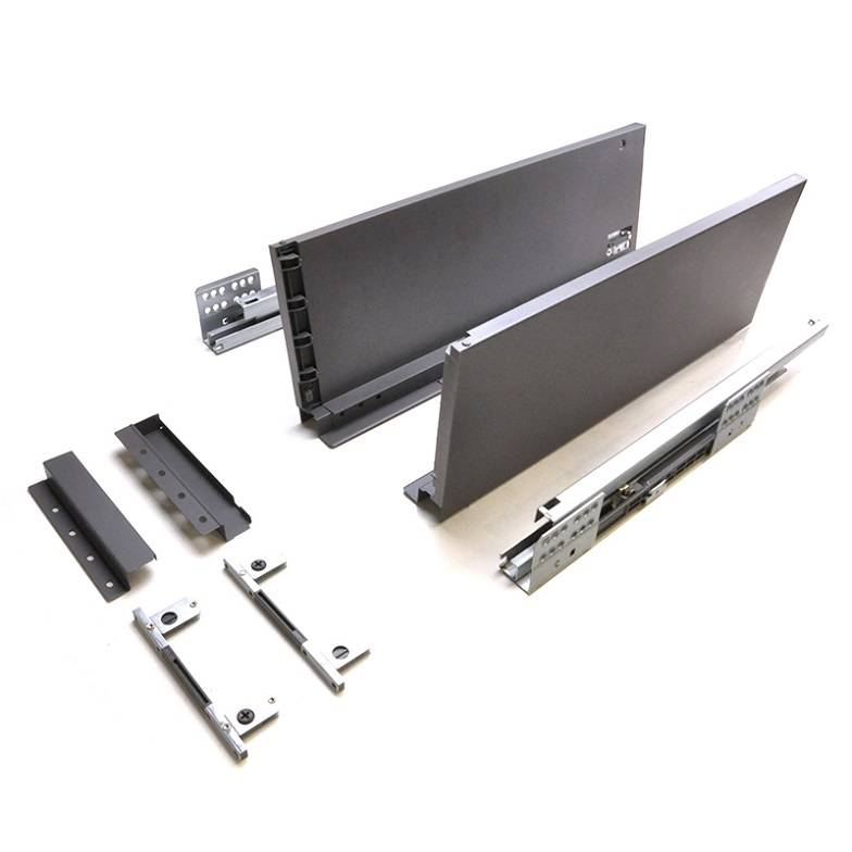 SLIM DRAWER GREY H=167mm D=40cm