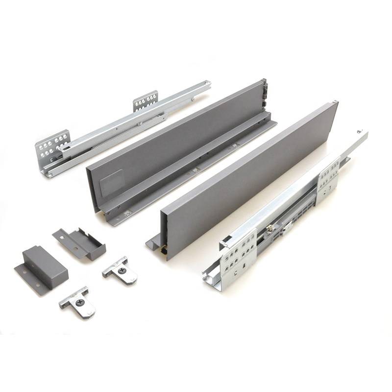 SLIM DRAWER GREY H=86mm D=40cm