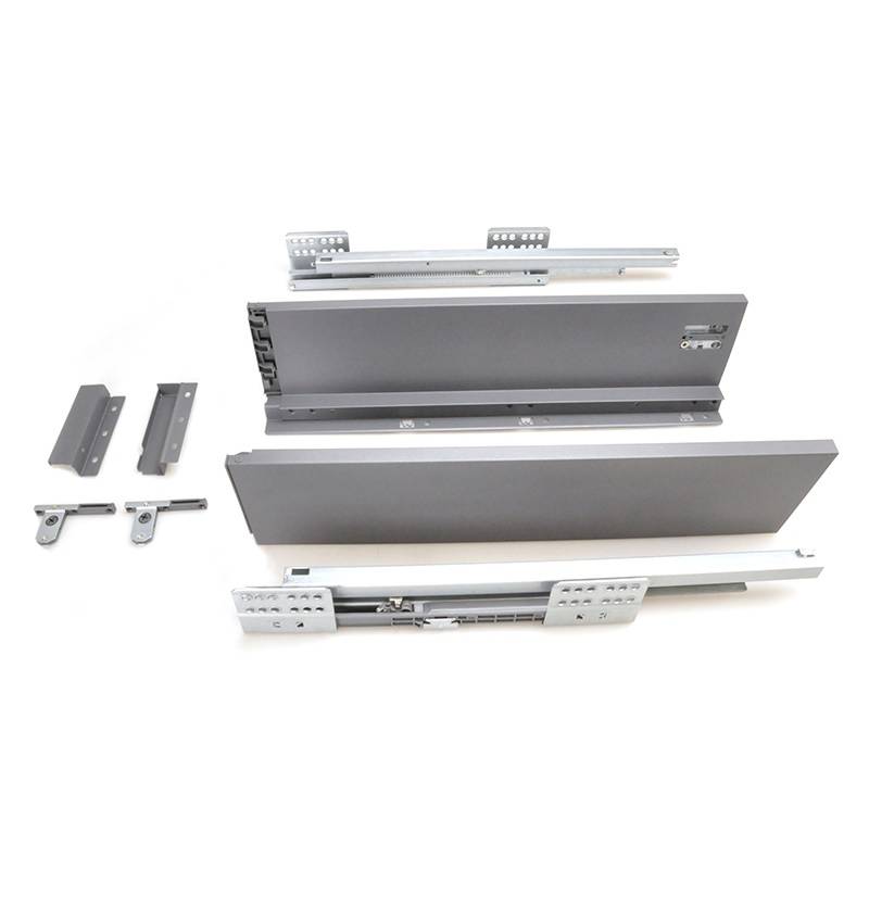 SLIM DRAWER GREY 121mm D=35cm