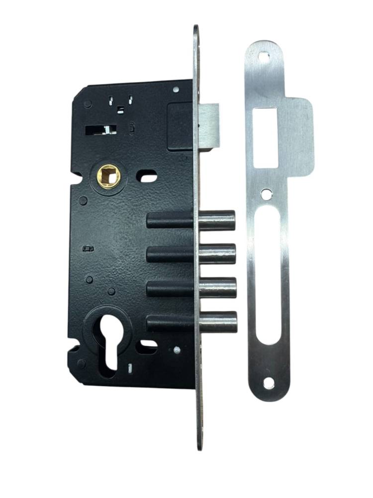 SECURITY DOOR LOCK art.: 3533 50/85 Stainless Steel
